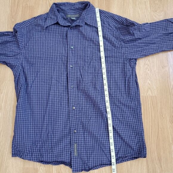 Banana Republic Long Sleeve Button Front Classic Fit Shirt Size Med - Picture 7 of 10